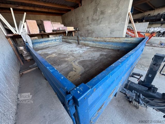 Remorque benne trilibérale BLOMENRÖHR Kipper Tandem