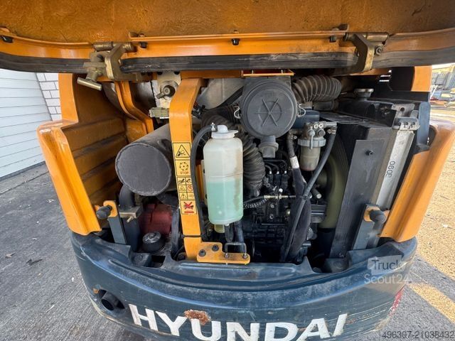 Mini-pelle HYUNDAI 16-9 Löffel Packet mit Abruchhammer