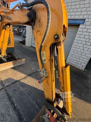 Mini-pelle HYUNDAI 16-9 Löffel Packet mit Abruchhammer