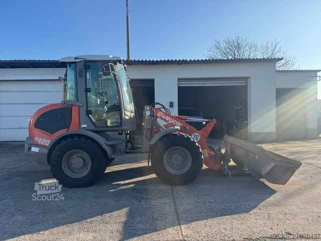 Pala gommata ATLAS Weycor AR 420 Palleten Gabel + Schaufel