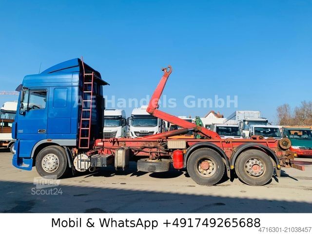 Haakarm vrachtwagen DAF XF95.530 SpaceCab 6x2 BL | VDL S21 | Retarder