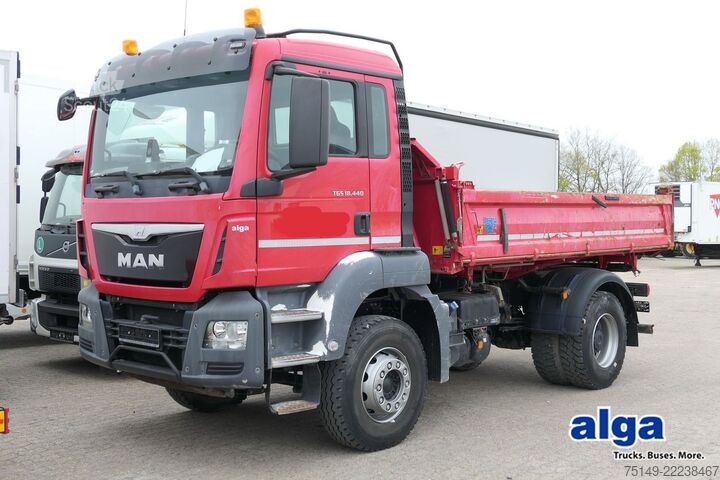 Sklápač MAN 18.440 TGS BB 4x2, Meiller, AHK, Hydr., Intarder
