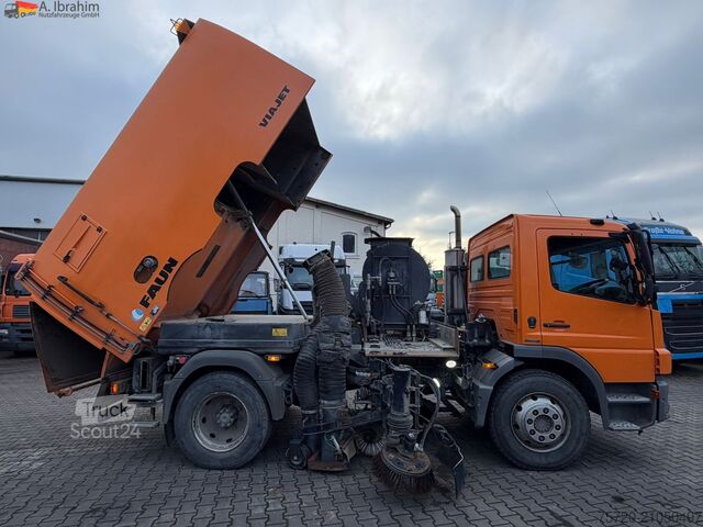 Road sweeper Mercedes-Benz 1524 LKO Faun Viajet 6 RH | 4x2 | deutsches Maschine