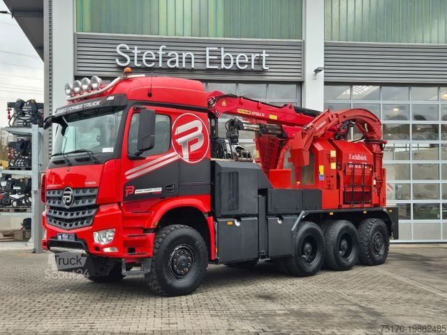 Spezial-LKW  TUROX 8x8 Eschlböck Biber 92 Holzhacker / 1.512h