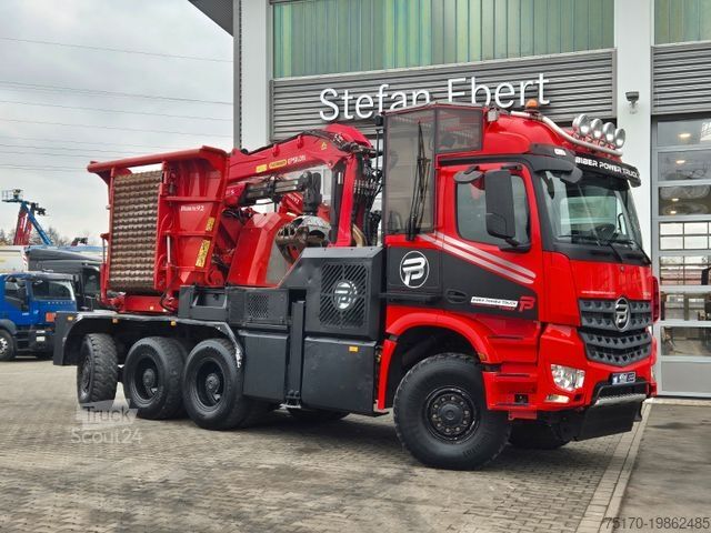 Spezial-LKW  TUROX 8x8 Eschlböck Biber 92 Holzhacker / 1.512h