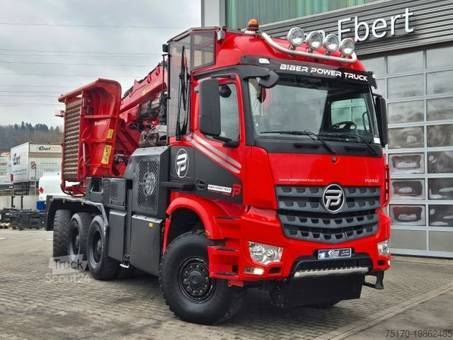 Spezial-LKW  TUROX 8x8 Eschlböck Biber 92 Holzhacker / 1.512h