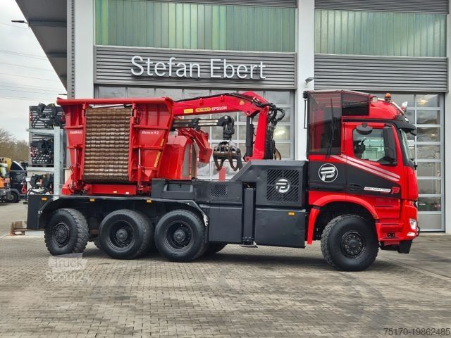 Spezial-LKW  TUROX 8x8 Eschlböck Biber 92 Holzhacker / 1.512h