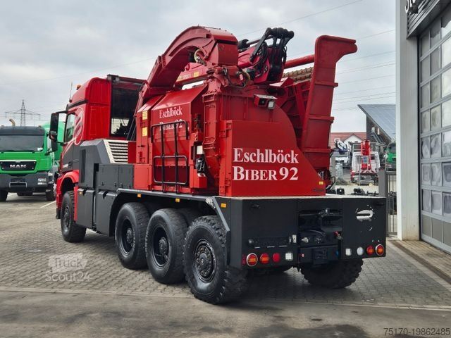 Spezial-LKW  TUROX 8x8 Eschlböck Biber 92 Holzhacker / 1.512h