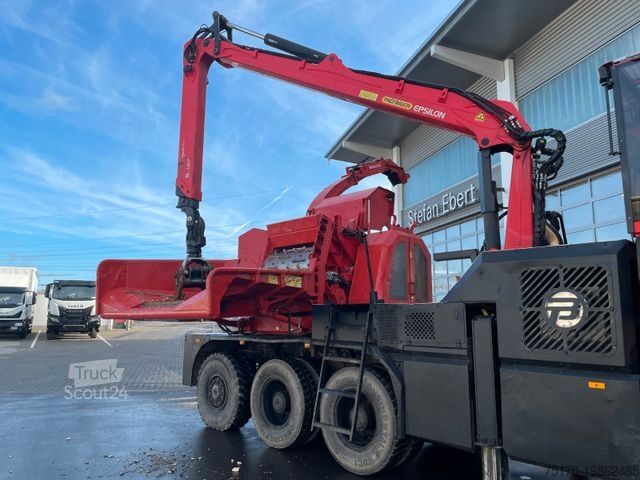 Spezial-LKW  TUROX 8x8 Eschlböck Biber 92 Holzhacker / 1.512h