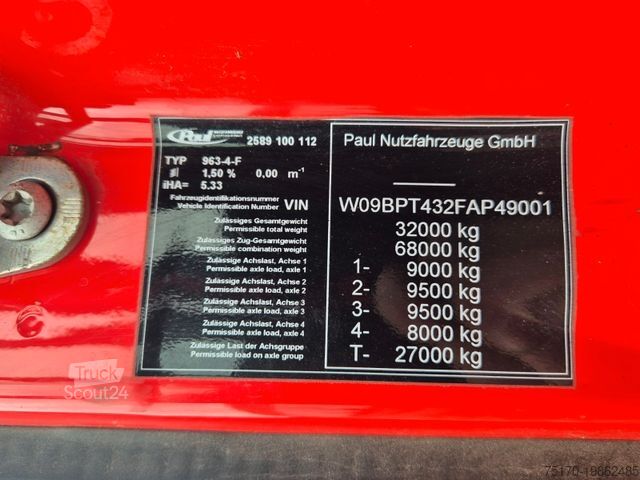Spezial-LKW  TUROX 8x8 Eschlböck Biber 92 Holzhacker / 1.512h