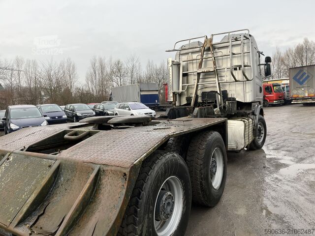 Standard tractor unit Scania 164 580, V8, 6x4, Full Steel, Klima,