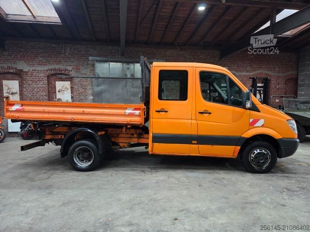 Dreiseitenkipper MERCEDES-BENZ Sprinter DoKa 3 S Kipper 515 Motorschaden