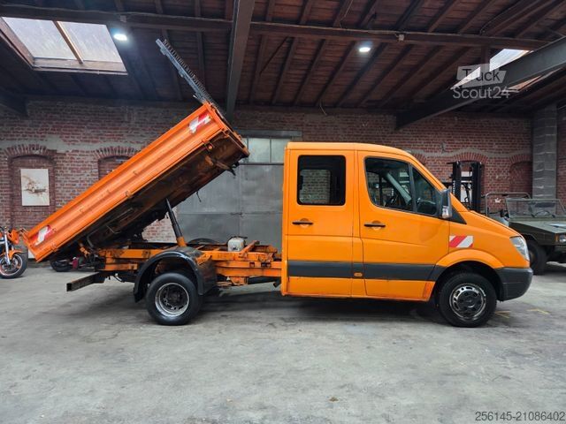 Dreiseitenkipper MERCEDES-BENZ Sprinter DoKa 3 S Kipper 515 Motorschaden