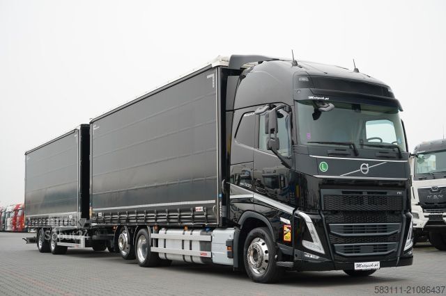 Φορτηγό τύπου τζάμπο VOLVO FH 500 /XXL / ZESTAW TANDEM PRZEJAZDOWY 120 M3 /