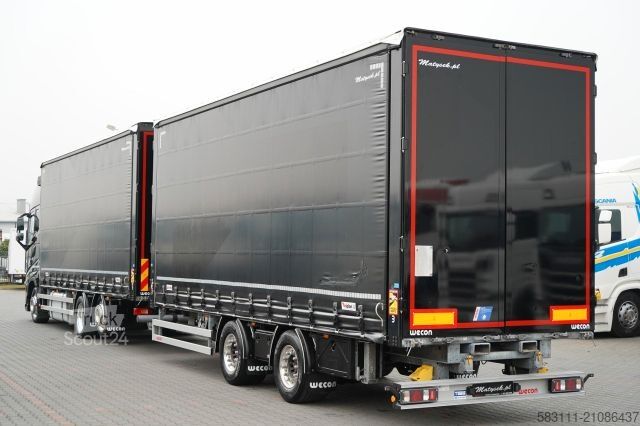 Φορτηγό τύπου τζάμπο VOLVO FH 500 /XXL / ZESTAW TANDEM PRZEJAZDOWY 120 M3 /