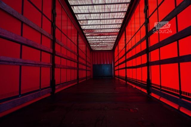 Ανοιχτό ημιρυμουλκούμενο με μουσαμά KRONE FIRANKA / MEGA / 2x O? PODNOSZONA /  DACH PODNOS