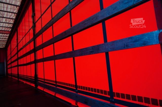 Ανοιχτό ημιρυμουλκούμενο με μουσαμά KRONE FIRANKA / MEGA / 2x O? PODNOSZONA /  DACH PODNOS