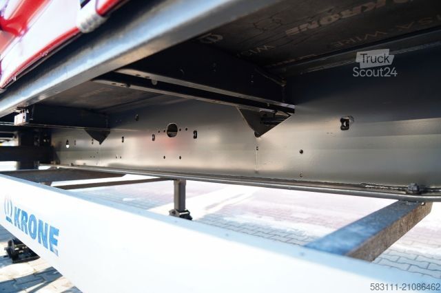 Ανοιχτό ημιρυμουλκούμενο με μουσαμά KRONE FIRANKA / MEGA / 2x O? PODNOSZONA /  DACH PODNOS