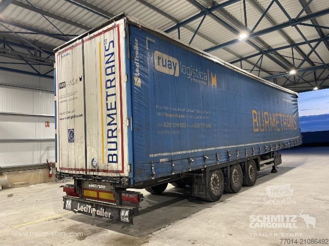 Auflieger mit Pritsche & Plane Leci Trailer Curtainsider Coil