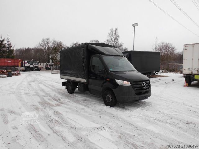 Gardinsidad skåpbil MERCEDES-BENZ Sprinter III Pritsche 317/319 CDI