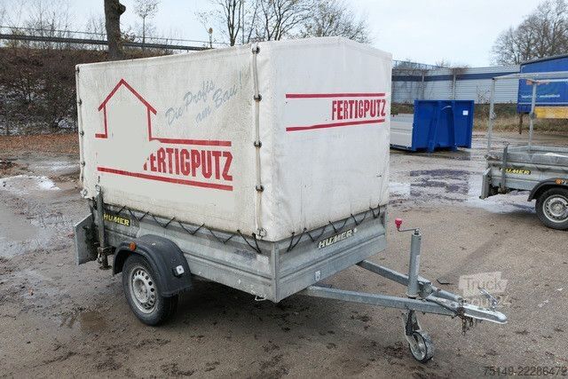 Autotrailer HUMER SOK, Verzinkt, Plane/Spriegel, 530kg NL,1-Achser