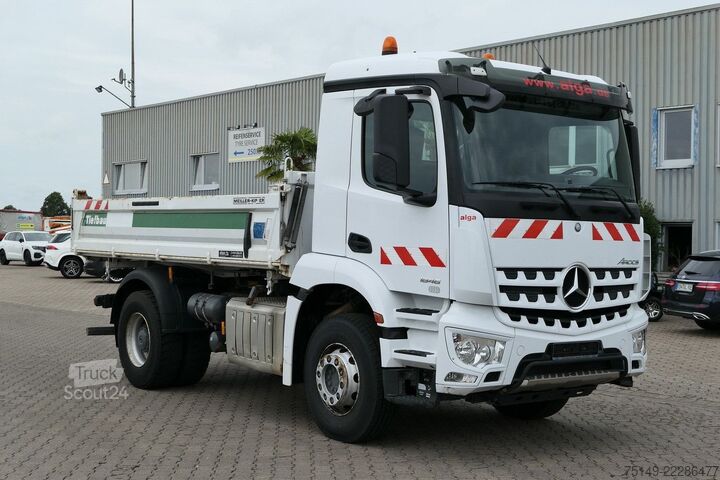 Tresidig tipplastbil MERCEDES-BENZ 1846 K Arocs 4x2, Meiller, Klima, Hydr., AHK