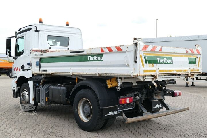Tresidig tipplastbil MERCEDES-BENZ 1846 K Arocs 4x2, Meiller, Klima, Hydr., AHK