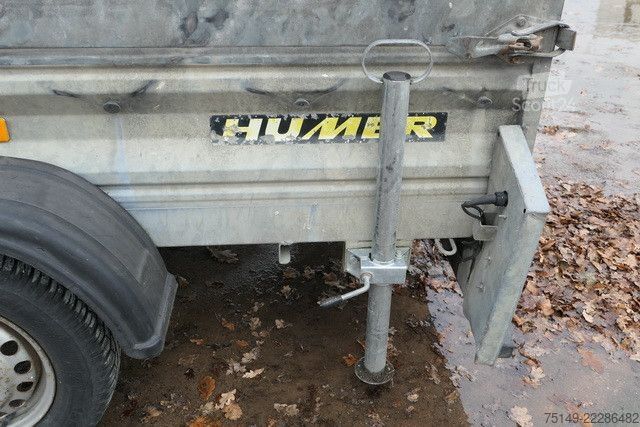 Bilsläp HUMER SOK, Verzinkt, Plane, Mehrfach auf Lager