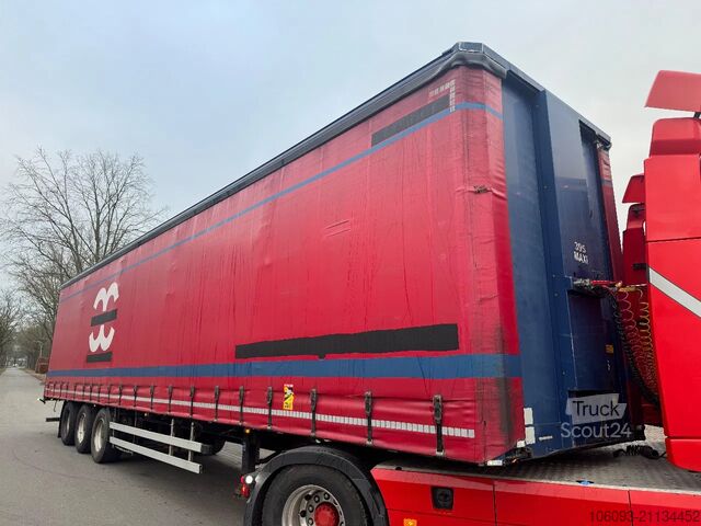 Kayar brandalar CUPPERS 3 ass schuifzeilen oplegger