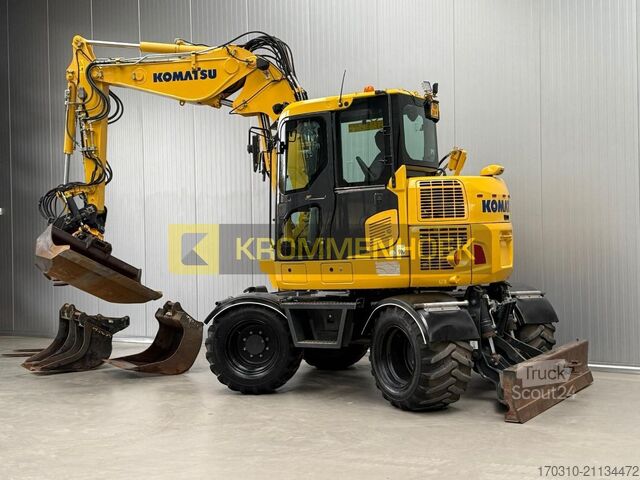 Τροχοφόρος εκσκαφέας Komatsu PW 98 MR-10