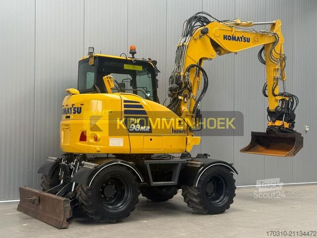 Τροχοφόρος εκσκαφέας Komatsu PW 98 MR-10