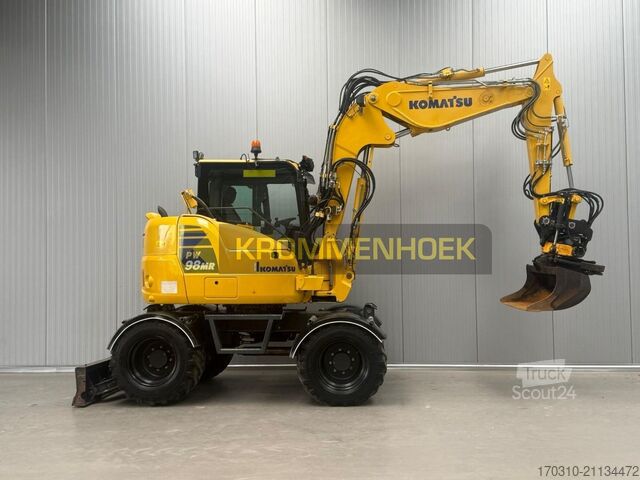 Τροχοφόρος εκσκαφέας Komatsu PW 98 MR-10