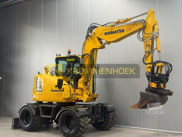 Τροχοφόρος εκσκαφέας Komatsu PW 98 MR-10