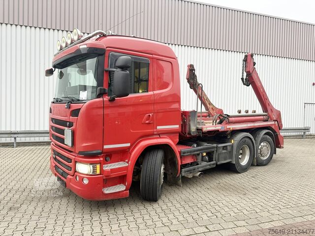 Camion benne Scania G 450 / 6x2/4 G 450 /6x2/4, Meiller AK 16 MTG, Funk, Teleskop