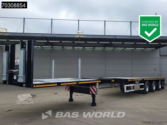 Krovimo platforma Doll 3xSteering Axle Extendable 770cm