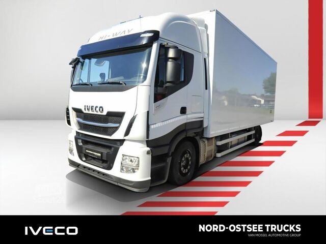 Autocamion cu caroserie tip cutie IVECO AS 190 S 48 FP GV Blumenkoffer Durchladesystem Volumen
