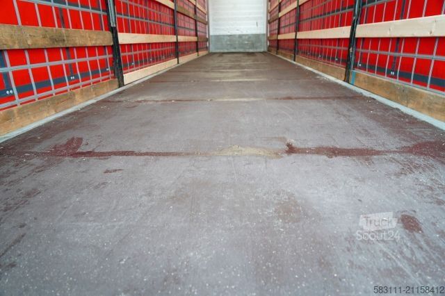 Atvira puspriekabė su tentu SCHMITZ CARGOBULL FIRANKA / STANDARD / PLANDEKA ZBROJONA 