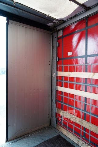 Atvira puspriekabė su tentu SCHMITZ CARGOBULL FIRANKA / STANDARD / PLANDEKA ZBROJONA 