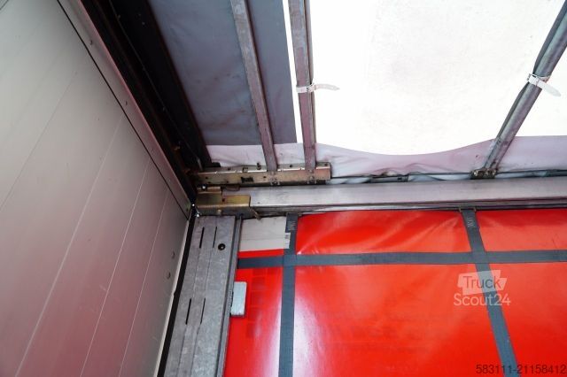 Atvira puspriekabė su tentu SCHMITZ CARGOBULL FIRANKA / STANDARD / PLANDEKA ZBROJONA 