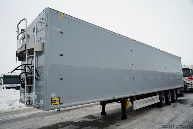 Návěs s pohyblivou podlahou KRAKER WALKING FLOOR / RUCHOMA POD?OGA / 90 M3 / O? POD