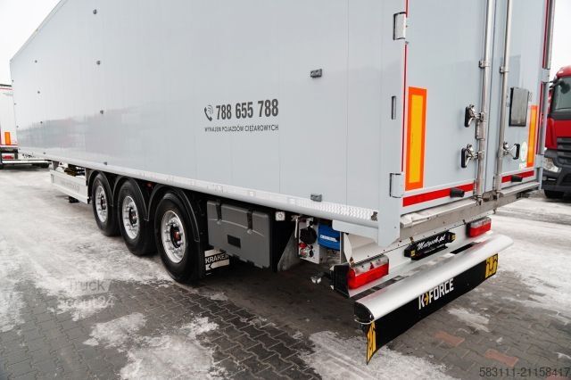 Návěs s pohyblivou podlahou KRAKER WALKING FLOOR / RUCHOMA POD?OGA / 90 M3 / O? POD