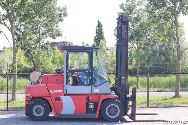 Vysokozdvižný vozík Kalmar DCE 70-6 HE | SIDESHIFT | SPREADER | 7 TON