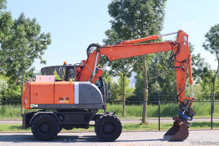 Radbagger Hitachi ZX140W-3 | ROTOTILT & BUCKET | DUTCH MACHINE