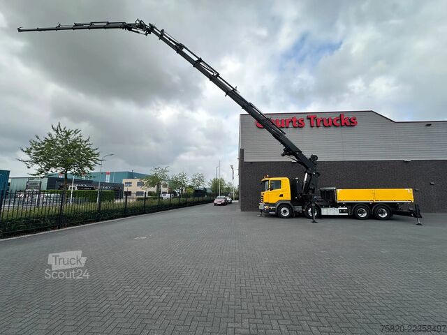 Kranbil Scania G450 8X4 BAKWAGEN + PALFINGER PK 110002 = JIB P...