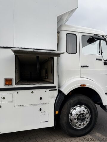 Camião de caixa fechada Mercedes-Benz SK 2425 - V8 - 240 TKm - 6x2