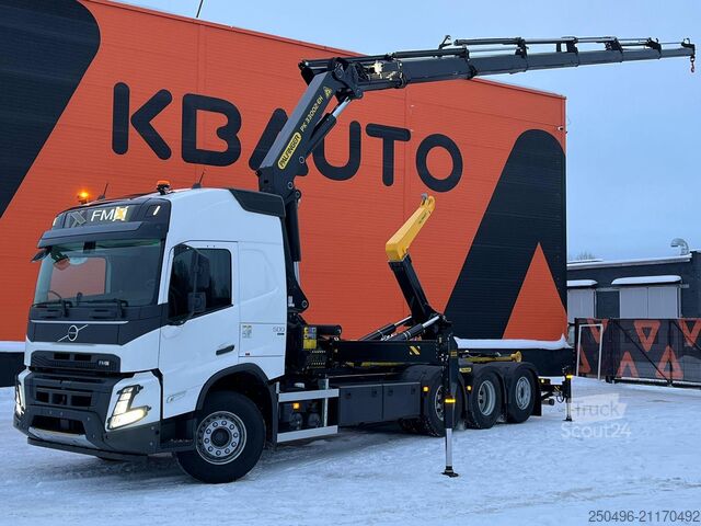 Açık gövde Volvo FMX 500 8x4*4 PK 33002 / PALFINGER HT 22 ton / ...