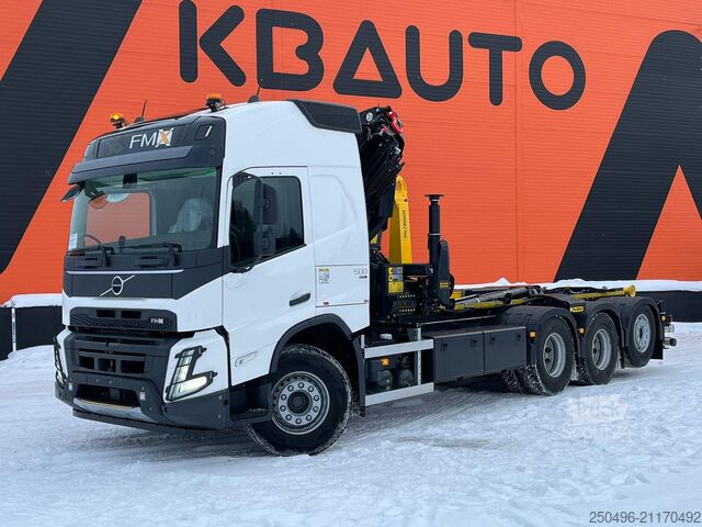 Açık gövde Volvo FMX 500 8x4*4 PK 33002 / PALFINGER HT 22 ton / ...