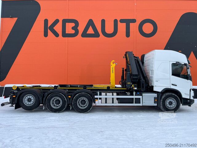 Açık gövde Volvo FMX 500 8x4*4 PK 33002 / PALFINGER HT 22 ton / ...