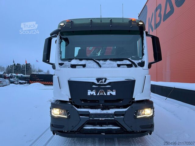 Krokarmssystem MAN TGS 35.480 8x4*4 FASSI F275 / HYVALIFT 26 ton /...