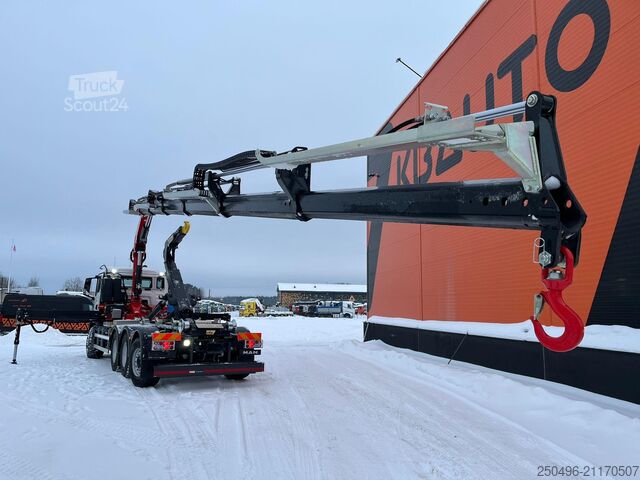 Krokarmssystem MAN TGS 35.480 8x4*4 FASSI F275 / HYVALIFT 26 ton /...